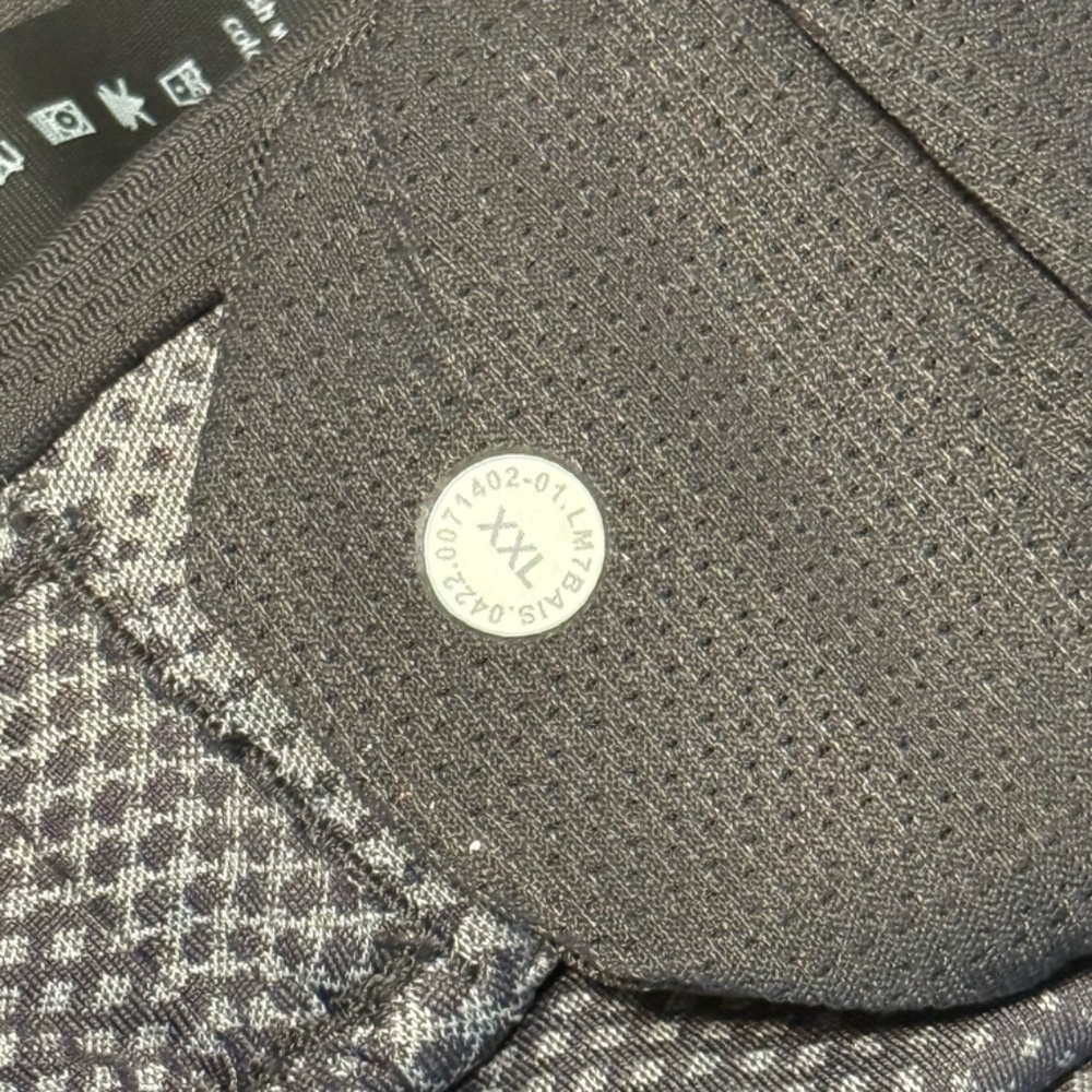 lululemon - Surge Lined Grey Pattern Running Short 6" Inseam - Mens XXL - Picture 14 of 16